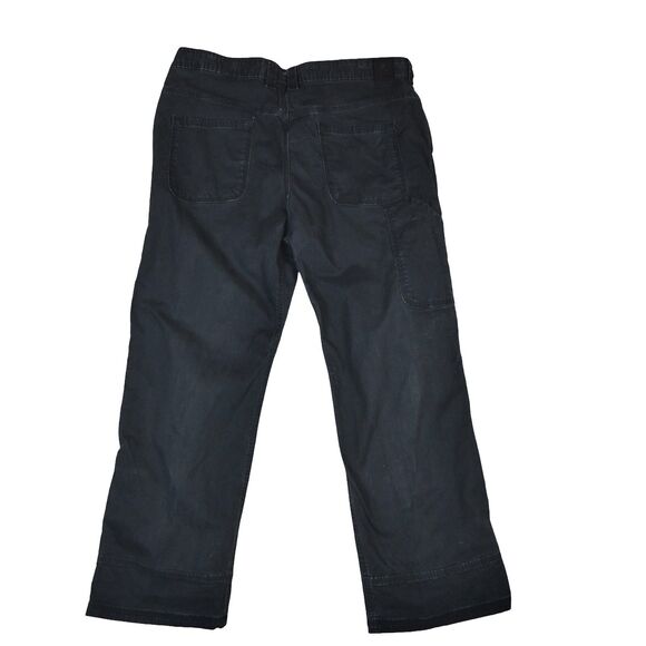 prAna Bronson Pant Size 36x30 Faded Black Utility Workwear Stretch